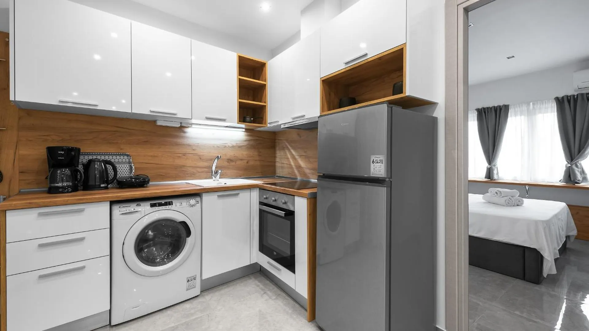 Apartment Ferienwohnung Wood N White, Nilie Hospitality Mgmt Thessaloniki